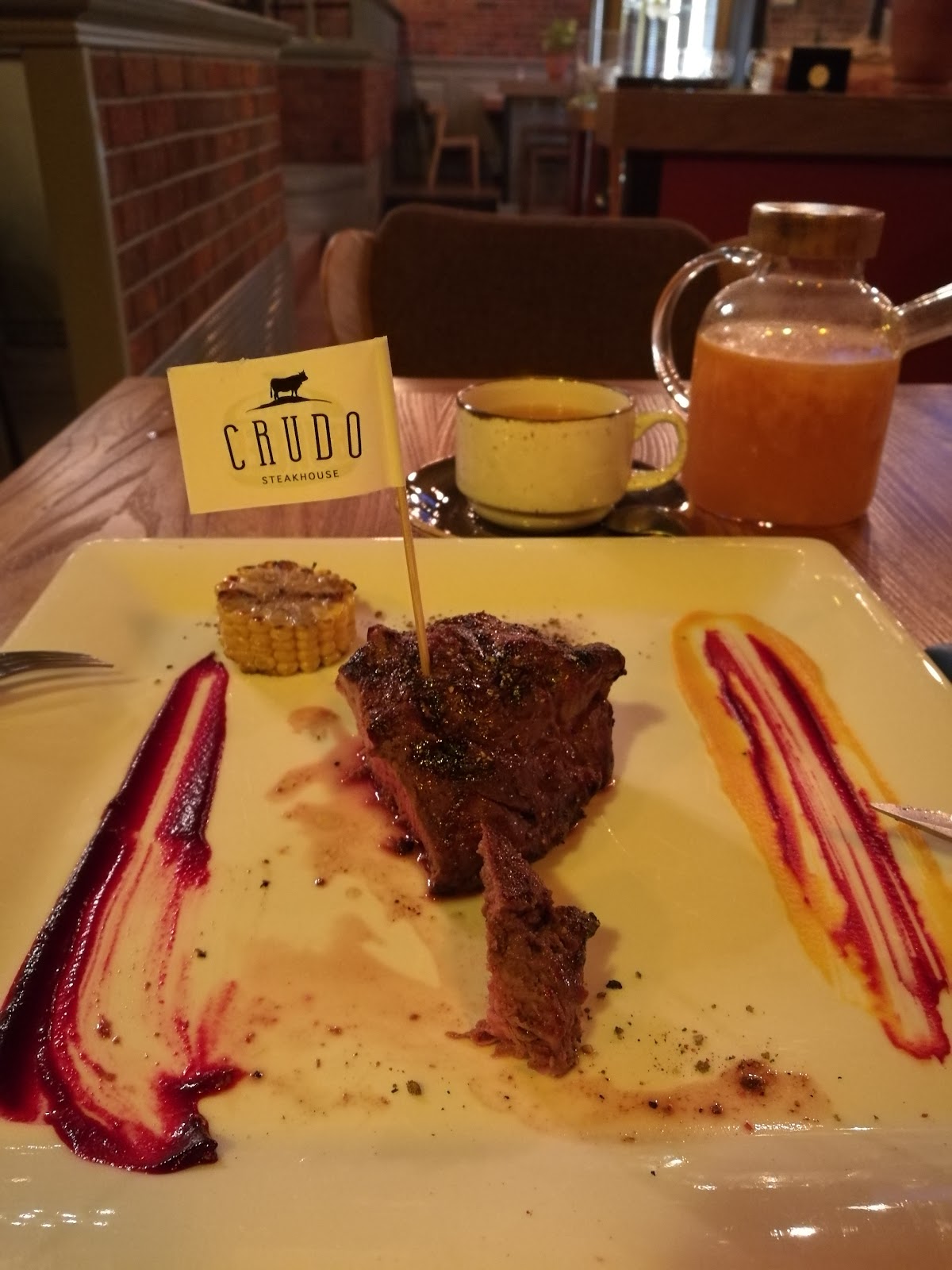 Crudo Steakhouse Astana. PGR