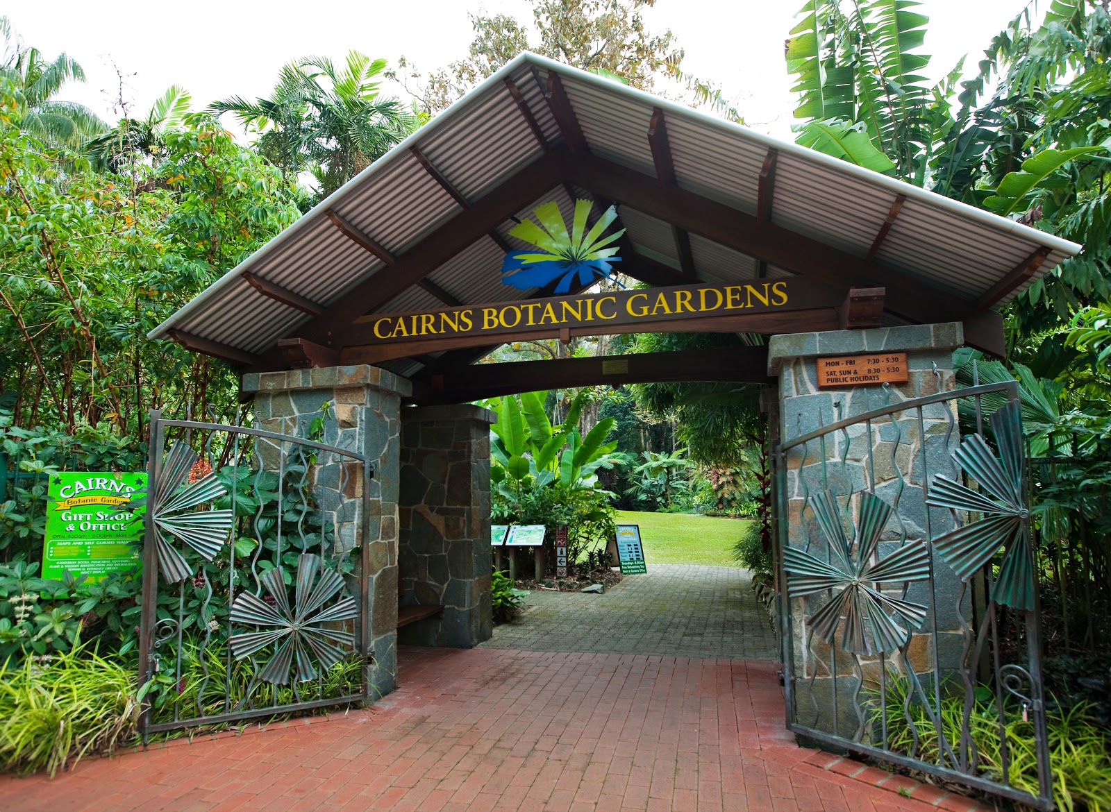 Cairns Botanic Gardens.