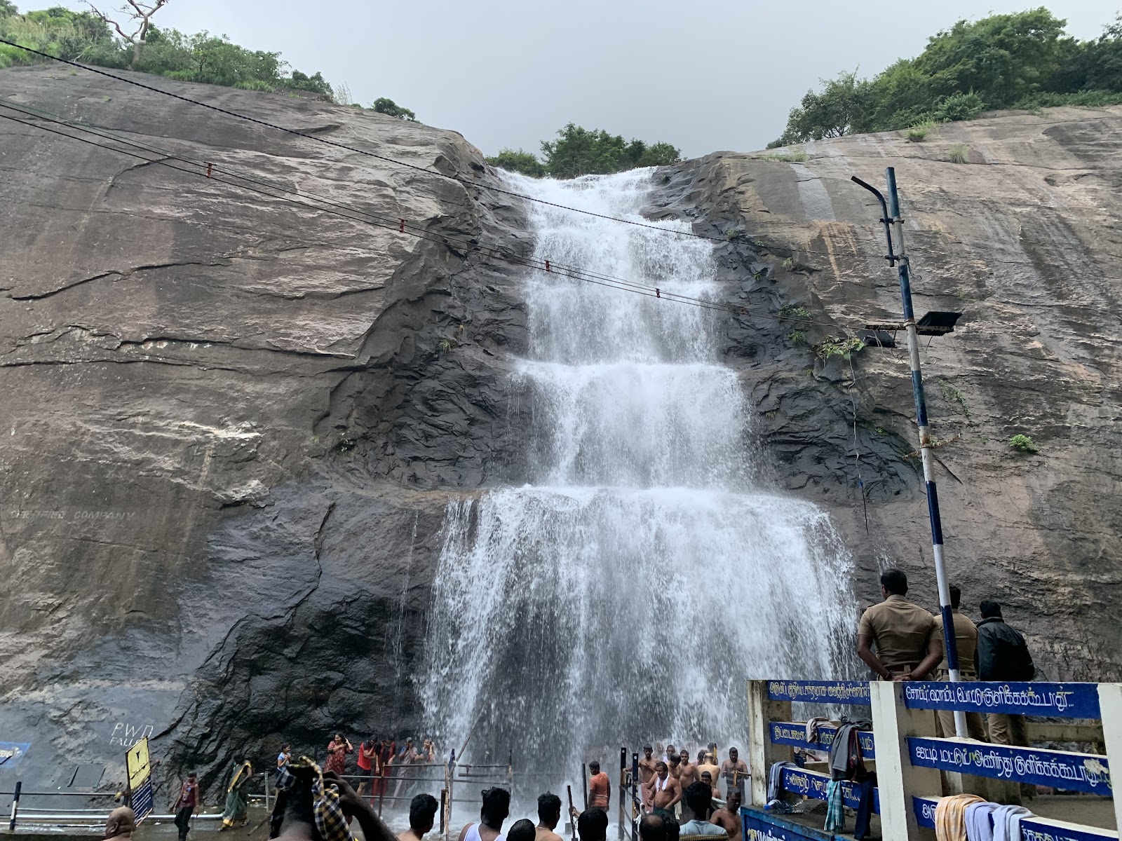 Old Courtallam Falls