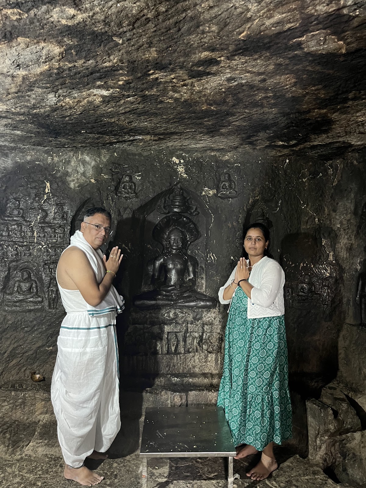 Ancient Digambar Jain Cave, Bhamer