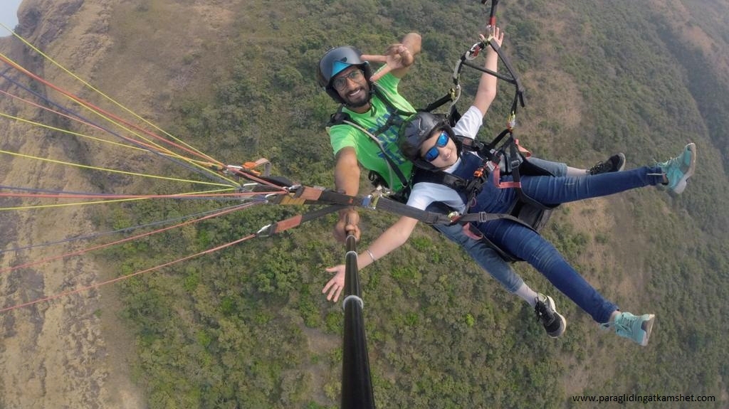 Paragliding at kamshet