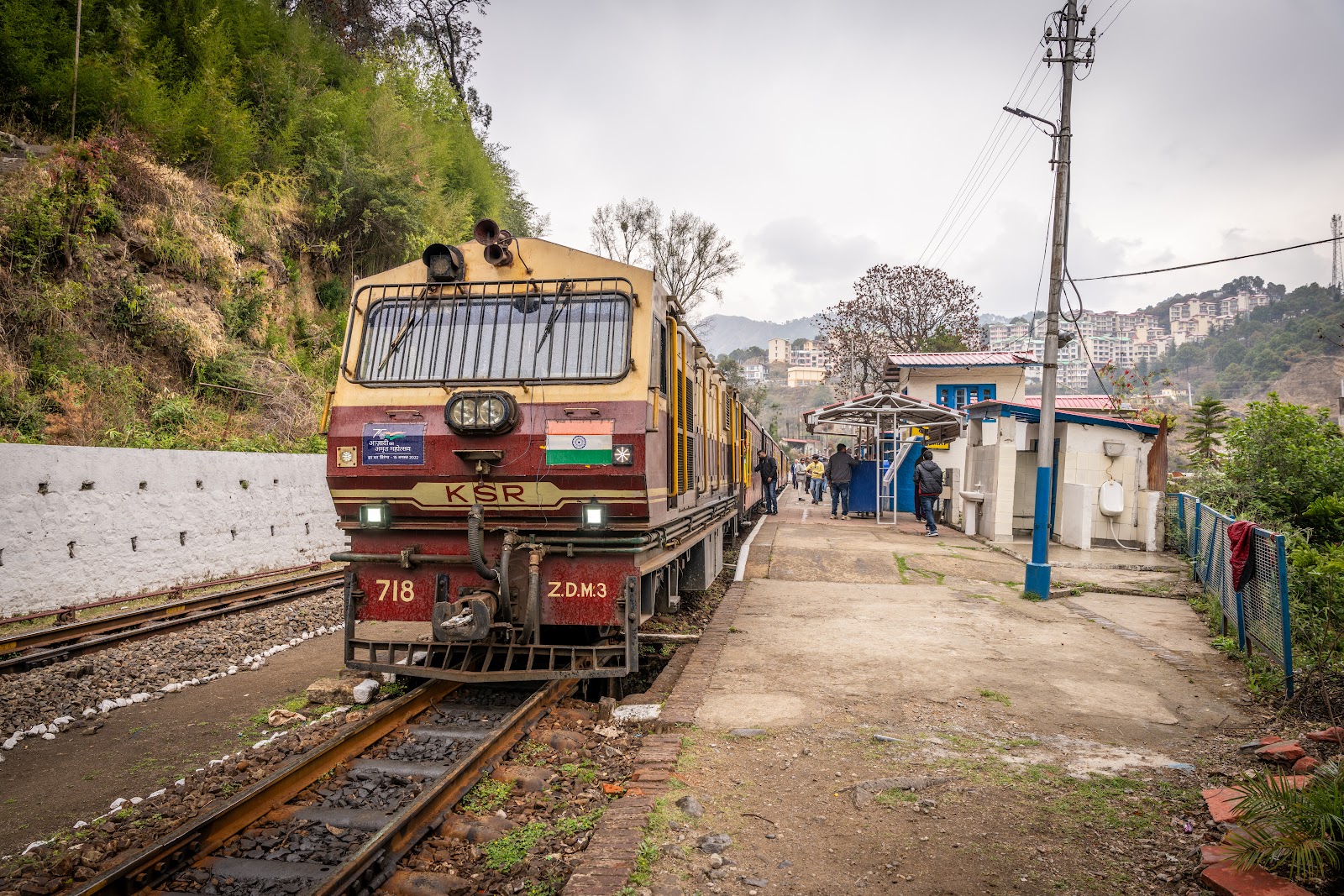 Kandaghat railway station Himachal pradesh