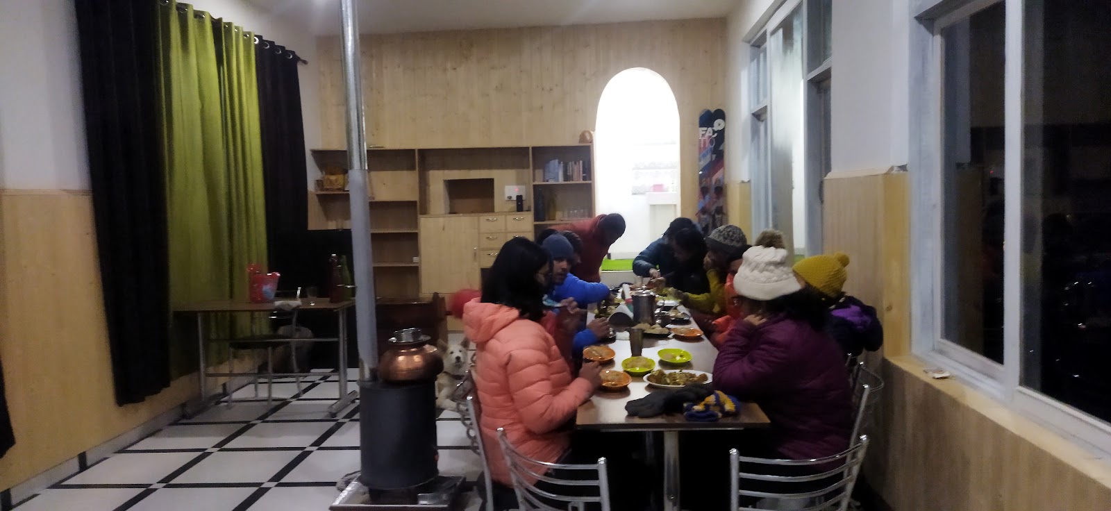 The climber's cafe