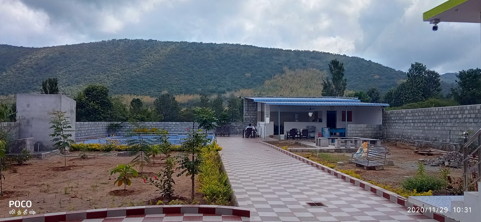Mountain valley resort