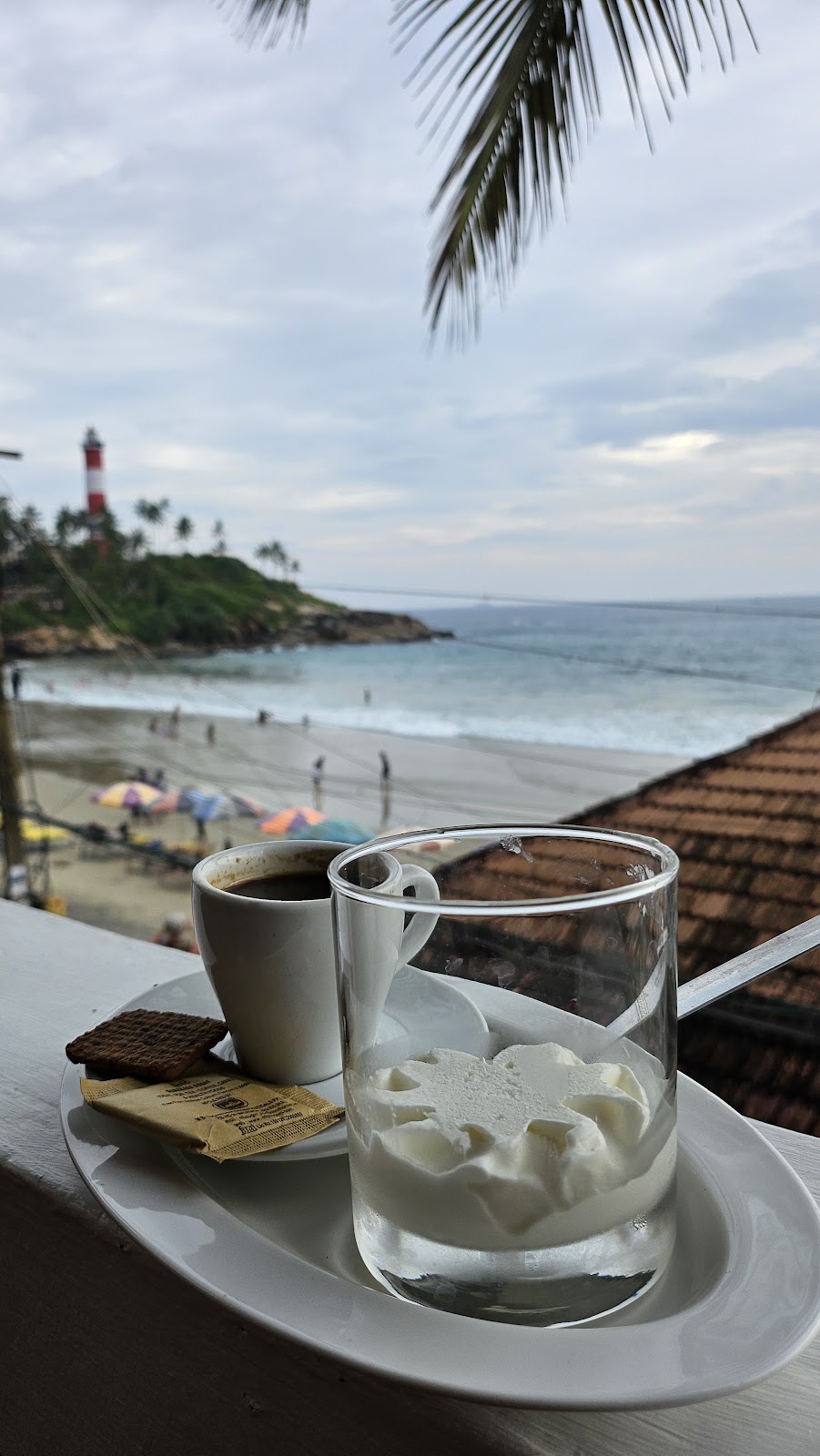 Waves Restaurant and the german bakery