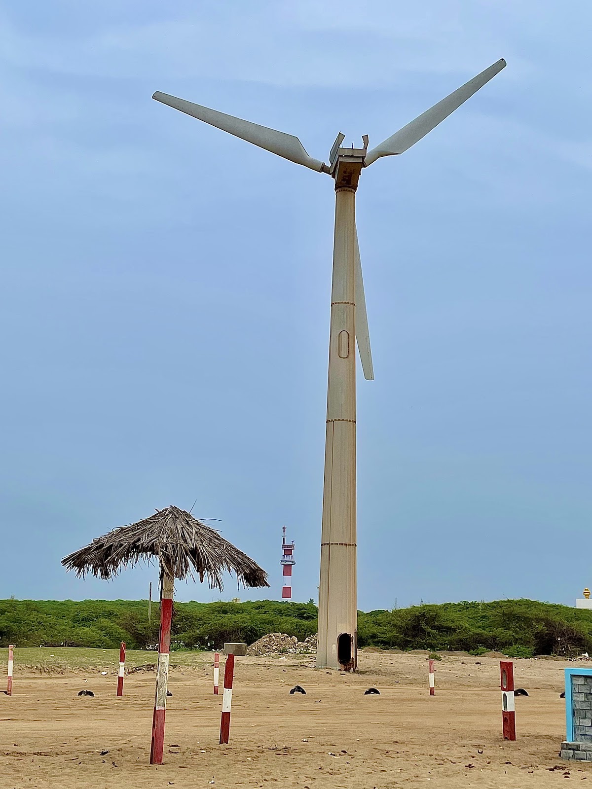 Mandvi Beach and Windfarm