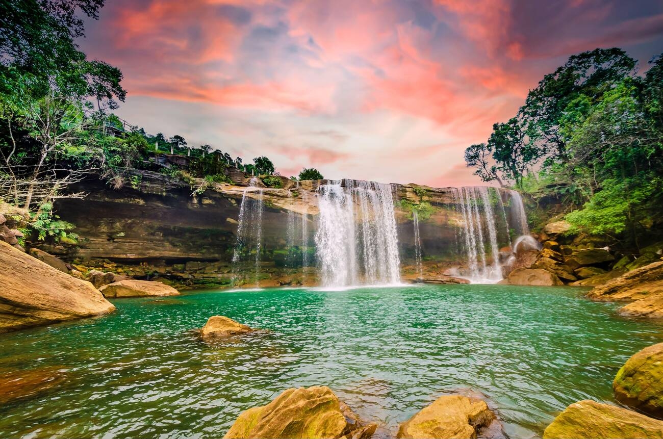 Krang Suri Waterfall