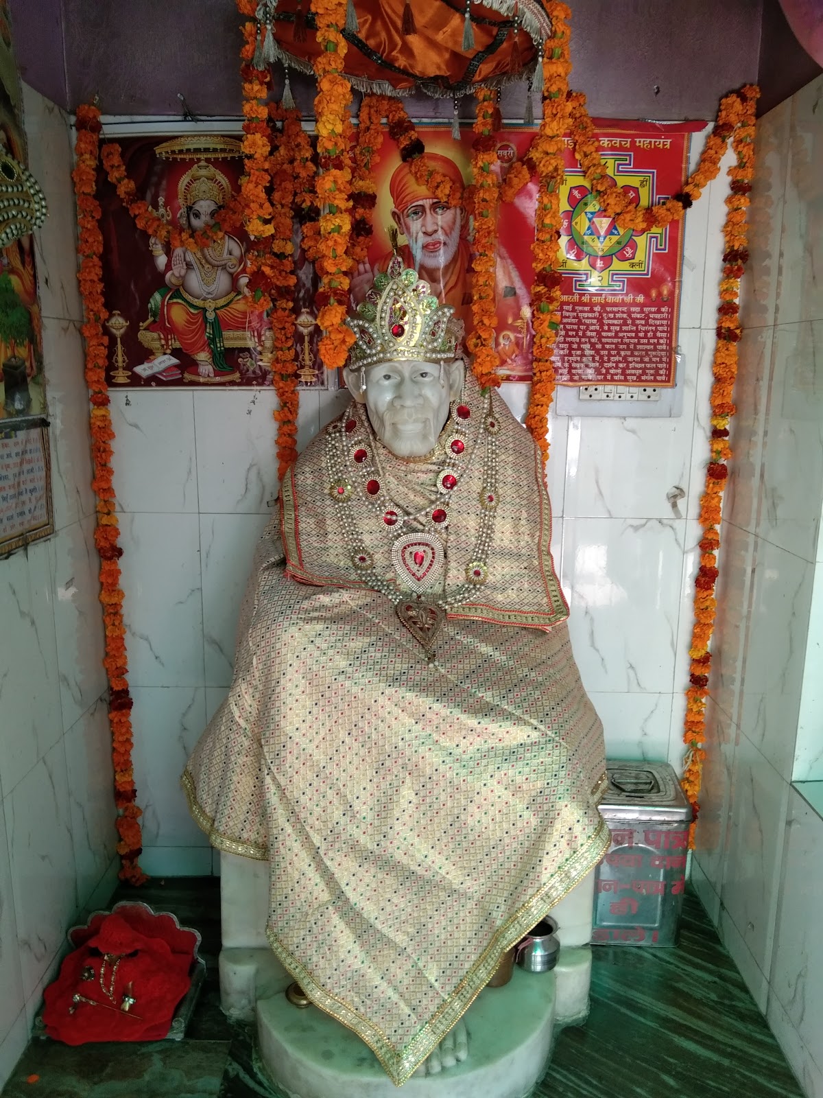 Sai Dham mandir almaspur