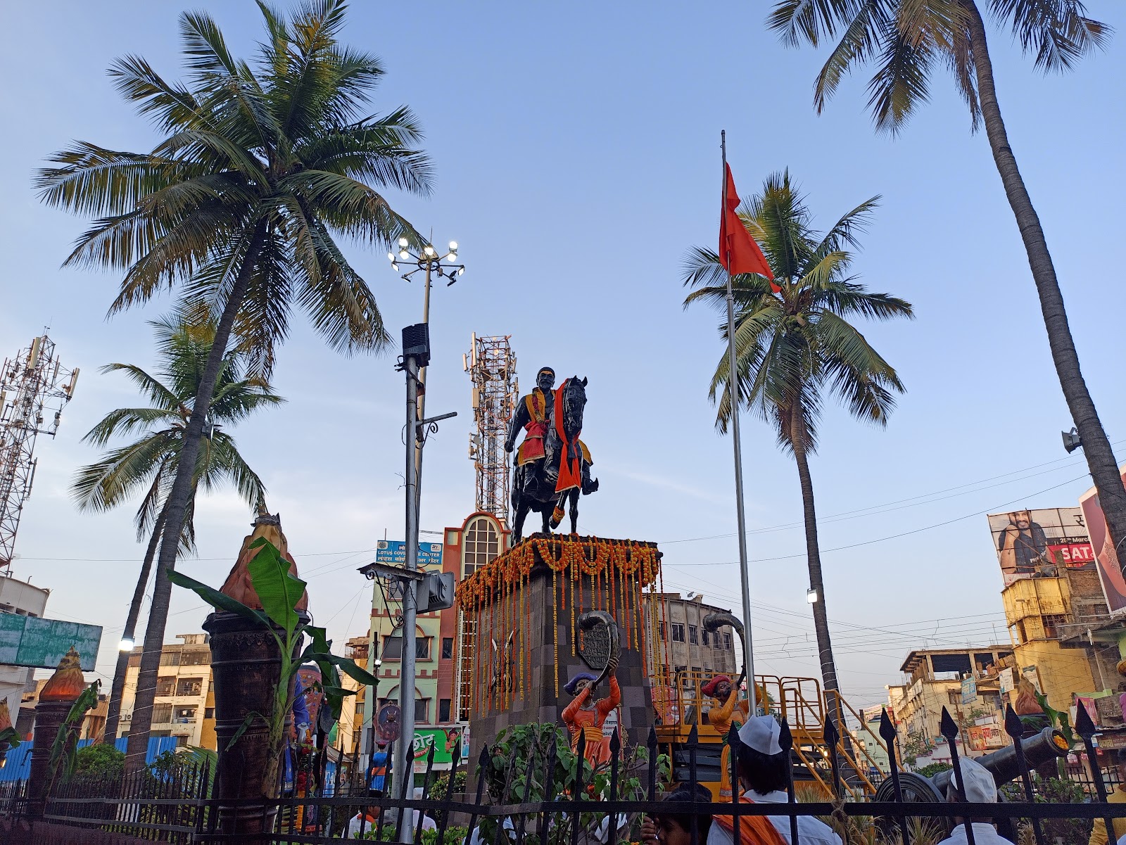 shri Chhatrapati Shivaji Maharaj statue Nanded