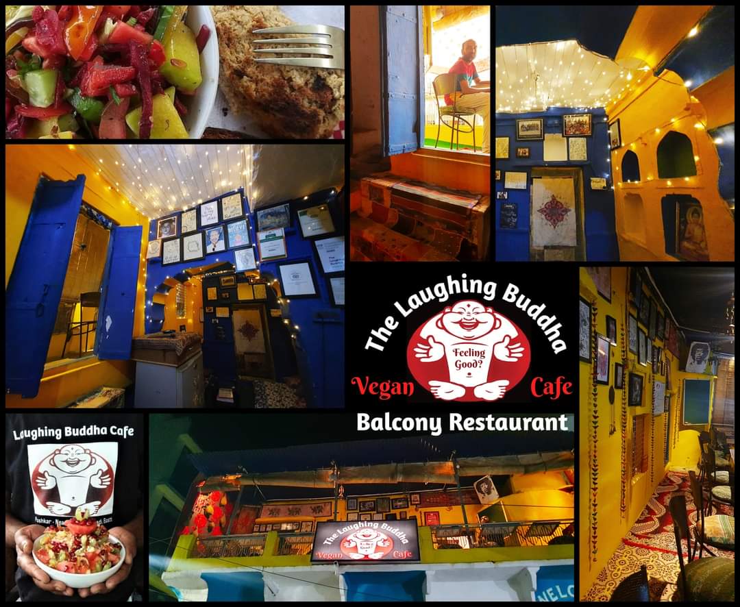 The Laughing Buddha Vegan Cafe Pushkar