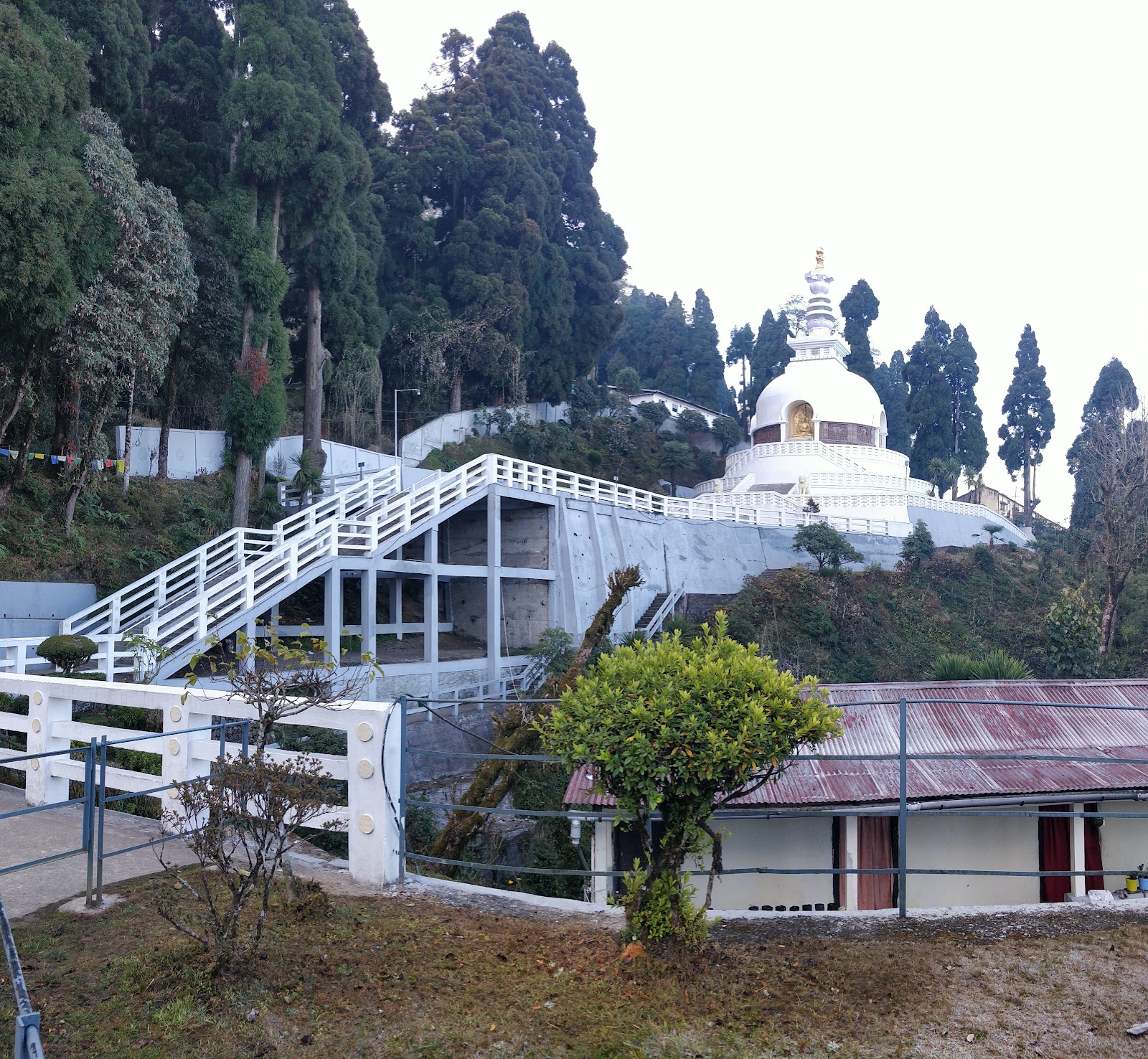 Peace Pagoda, Darjeeling