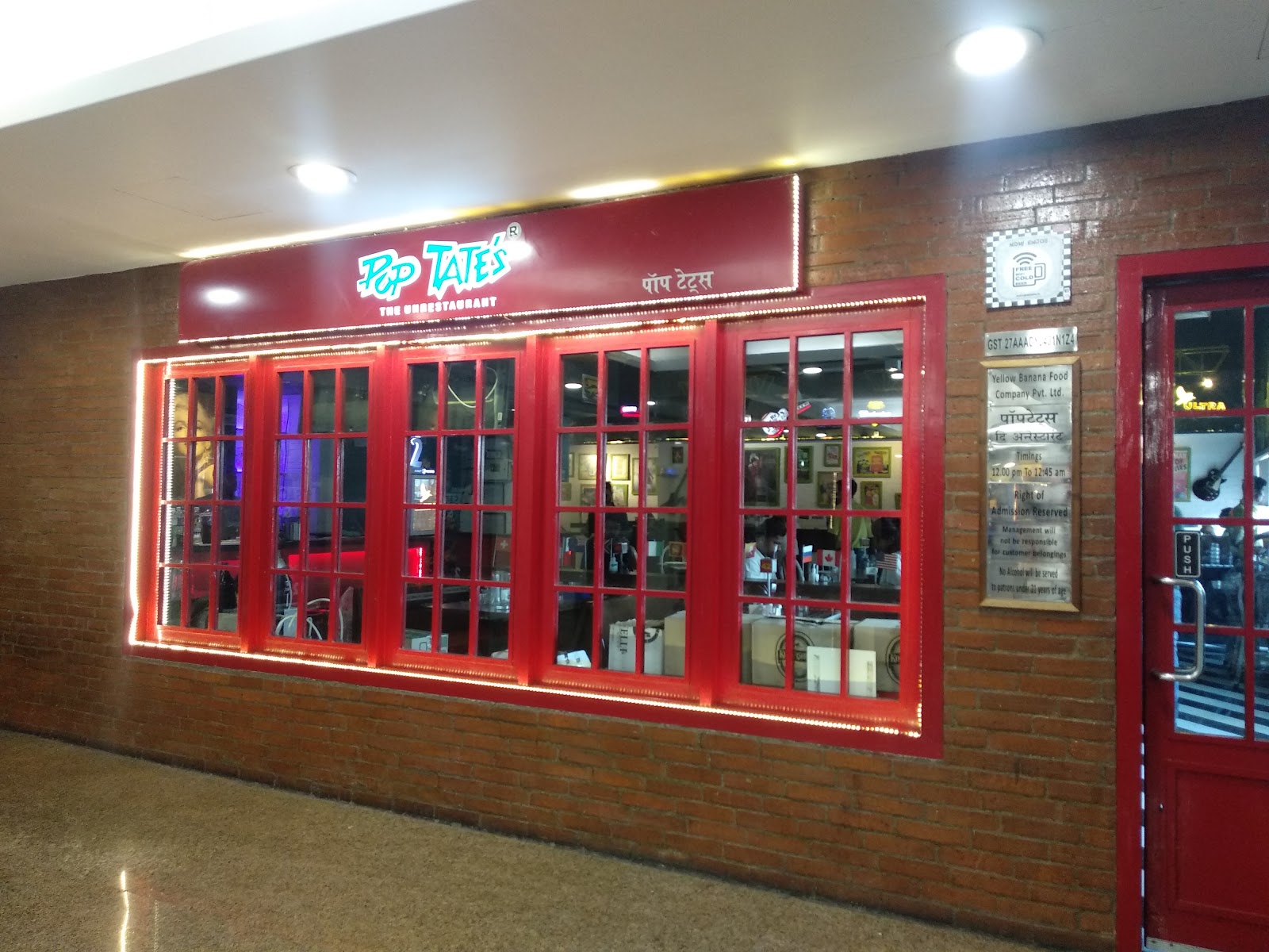 Pop Tate's Korum Mall
