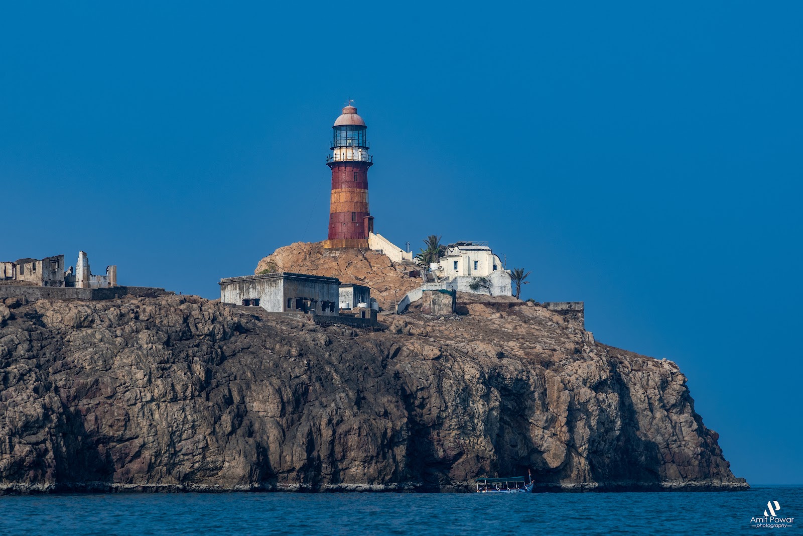 The Goa Lighthouse ( Vengurla Nivati light house ) Rocks